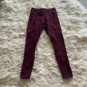 Organic Camo Leggings with Pockets